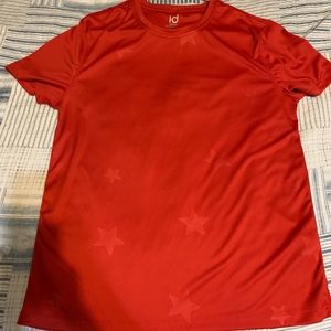 Red Dri Fit Shirt with Stars